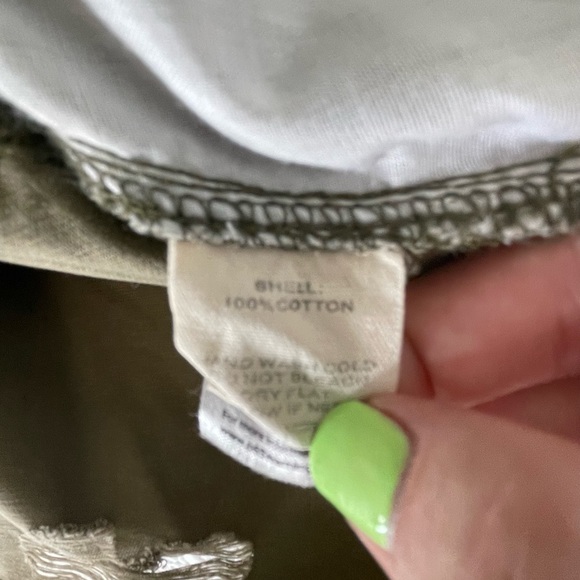 NWT Toast Camouflage Paper Bag Denim Deconstructed Skirt Camo Size Small - Picture 7 of 8